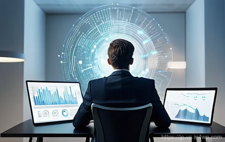 수렴적 사고의 실제 적용 사례 분석 - **Prompt:** A young professional, male or female, sits at a sleek, minimalist desk in a modern offic...